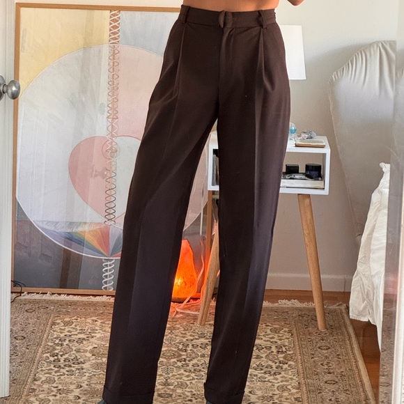 Bevza brown trousers size 0 - Picture 3 of 5